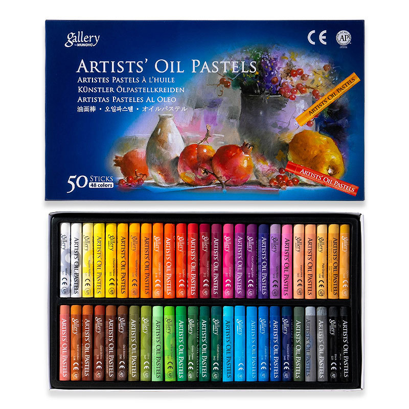 Chalk Pastel Set - 12-50 Colors Oil Pastel Soft Stick