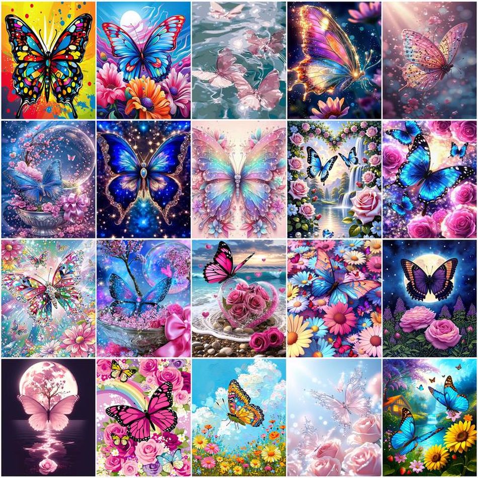 Art Craft Picture - GATYZTORY Pictures By Numbers Painting Handmade