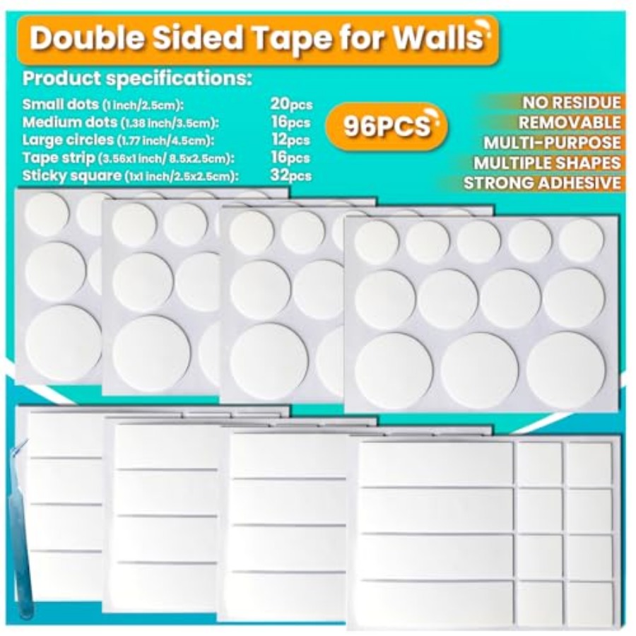 Double Sided Tape for Walls, P - огляд і ціна Art Craft Picture