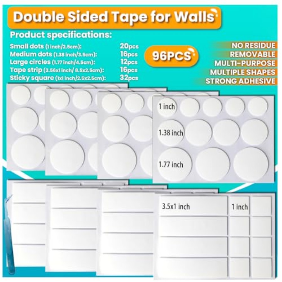 Double Sided Tape for Walls, P - огляд і ціна Art Craft Picture