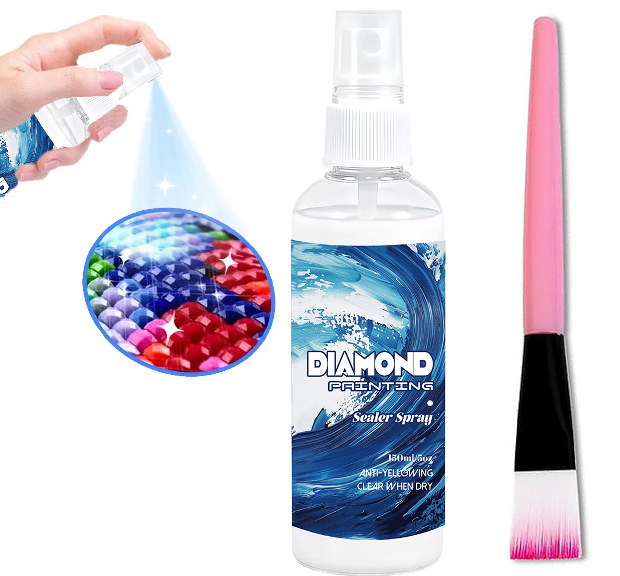 150ml Diamond Painting Sealant - огляд і ціна Art Craft Painting