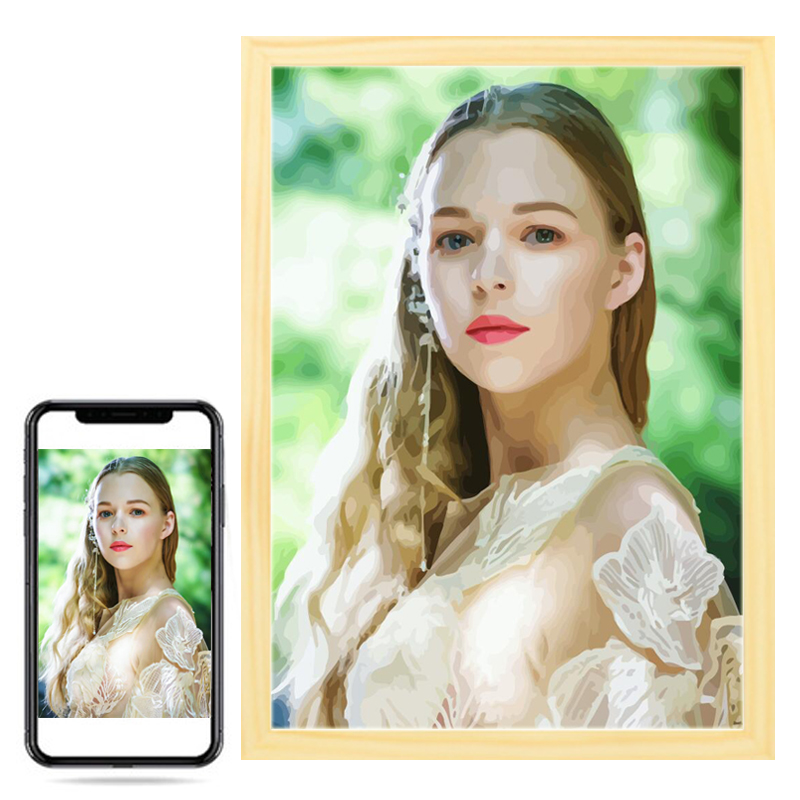 Photo Custom Painting By Numbe - огляд і ціна Art Craft Picture