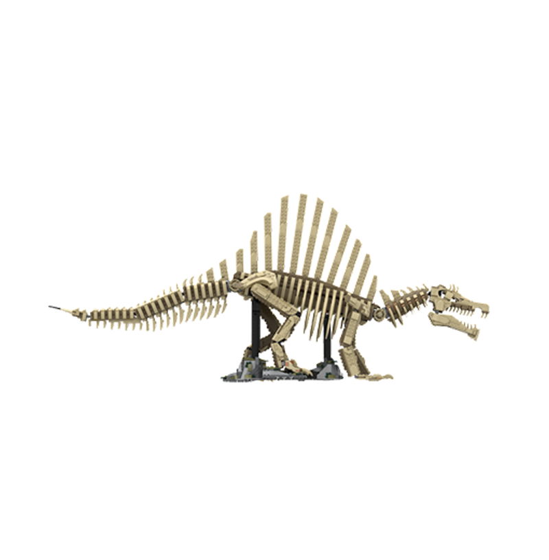 2246pcs MOC Dinosaurs Spinosau - огляд і ціна Art Craft Building