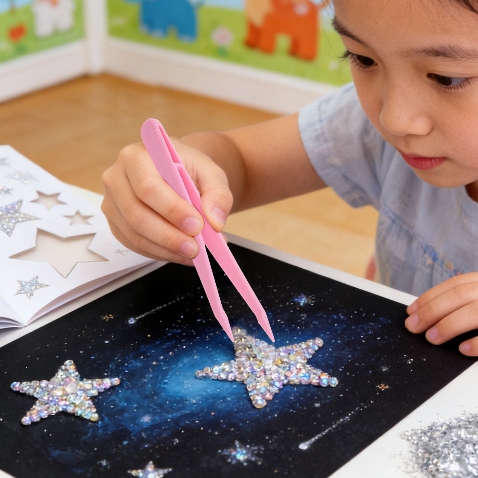 20Pcs Preschool Plastic Tweeze - огляд і ціна Art Craft Preschool