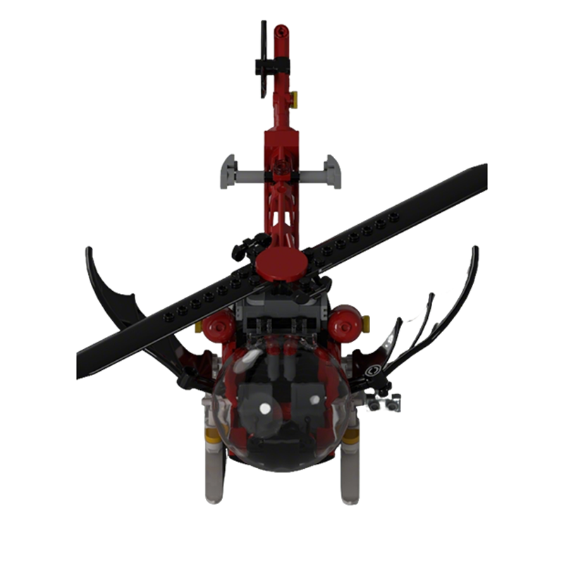 258pcs MOC 66 Batcopter Super  - огляд і ціна Art Craft Building