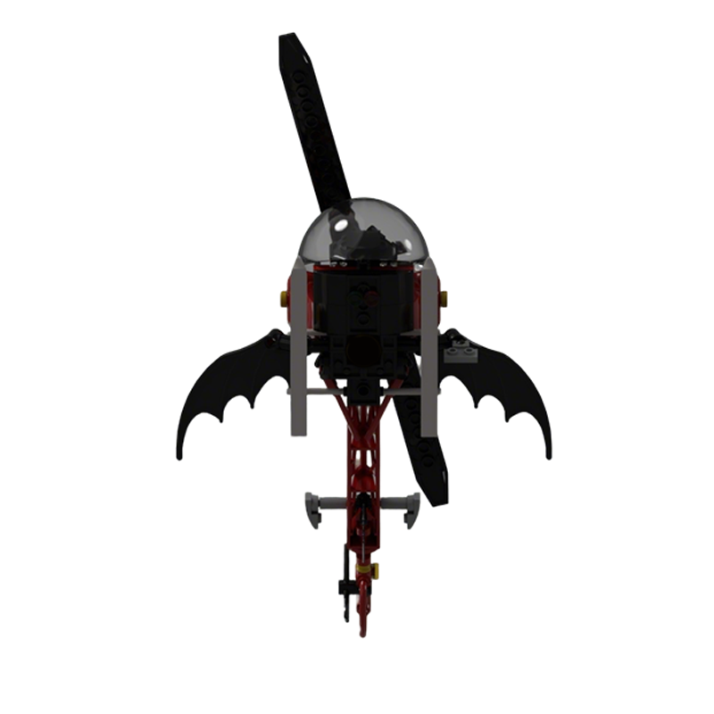 258pcs MOC 66 Batcopter Super  - огляд і ціна Art Craft Building