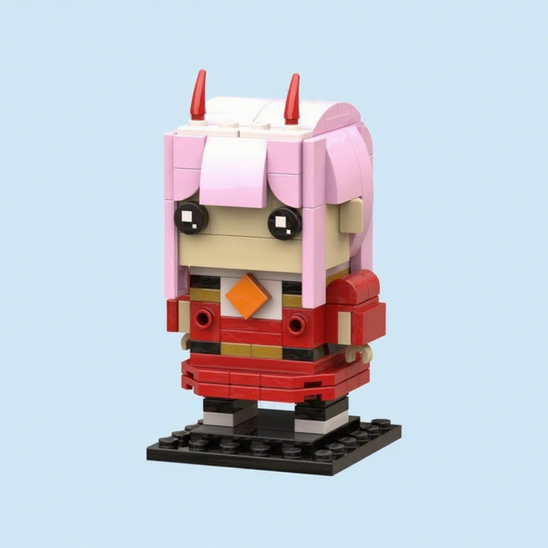 135pcs MOC Zero Two Darling In - огляд і ціна Art Craft Building