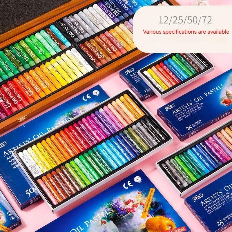 12-50 Colors Oil Pastel Soft S - огляд і ціна Chalk Pastel Set