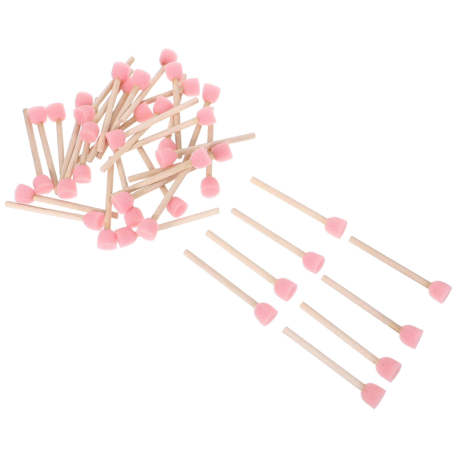 40Pcs Round Sponge Brushes Set - огляд і ціна Art Craft Preschool