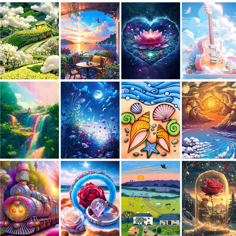 GATYZTORY Painting By Numbers  - огляд і ціна Art Craft Picture