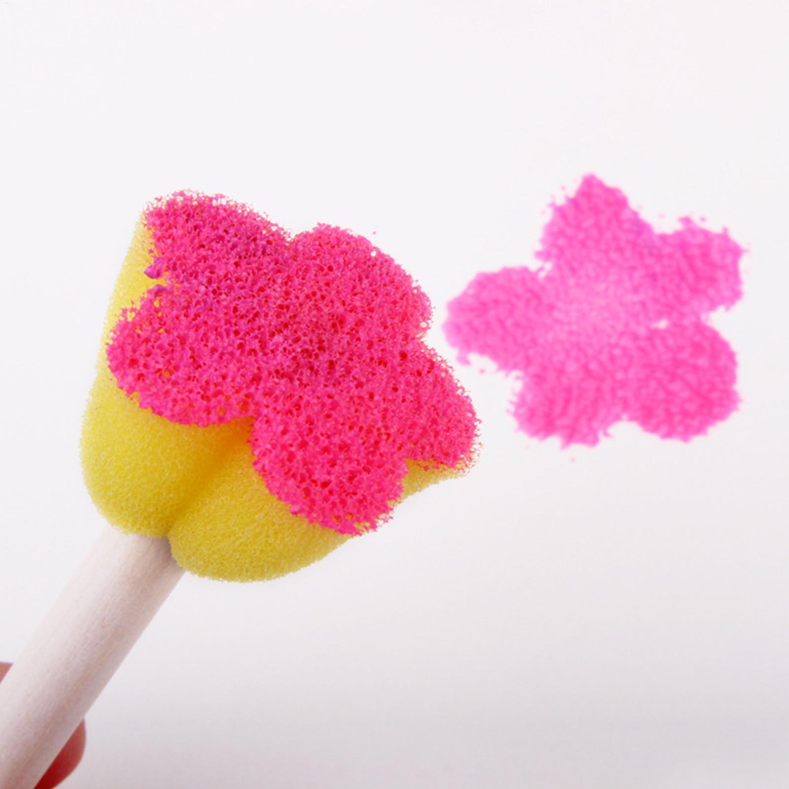 5PCS Reusable Kids Paint Spong - огляд і ціна Art Craft Preschool