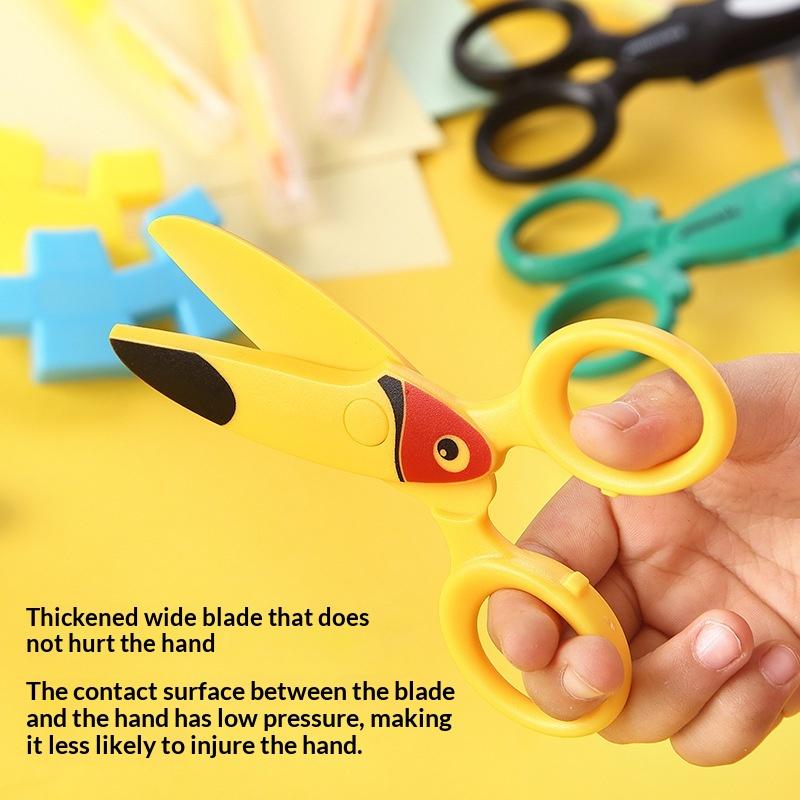 3 Pcs Kids Plastic Scissors Cu - огляд і ціна Art Craft Preschool