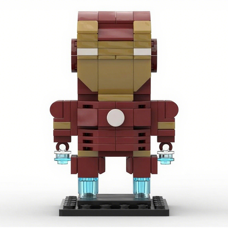 149pcs MOC Iron Mark 3 BrickHe - огляд і ціна Art Craft Building
