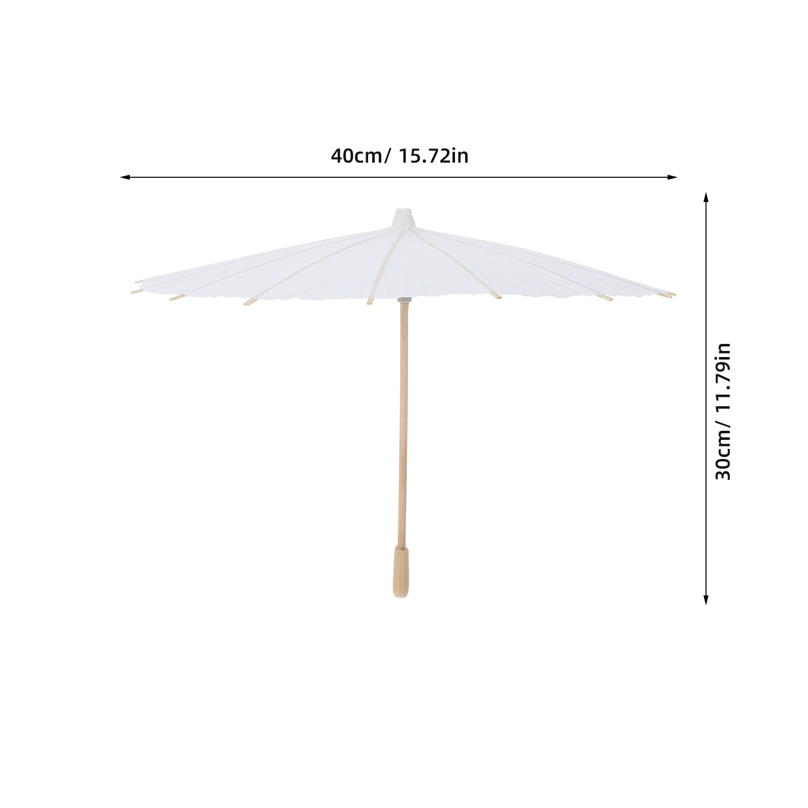 2Pcs White DIY Hand-Painted Oi - огляд і ціна Art Craft Umbrella