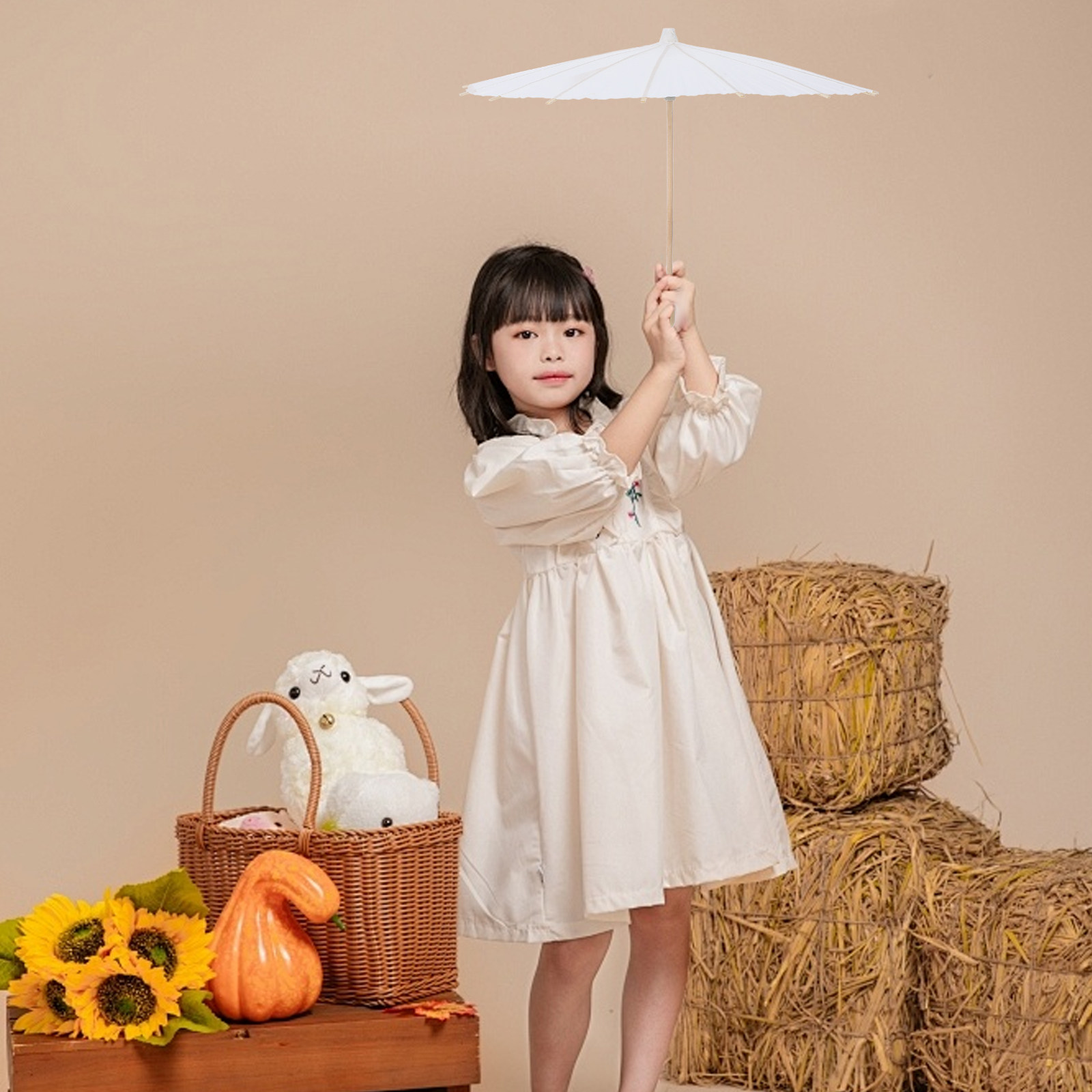 2Pcs White DIY Hand-Painted Oi - огляд і ціна Art Craft Umbrella