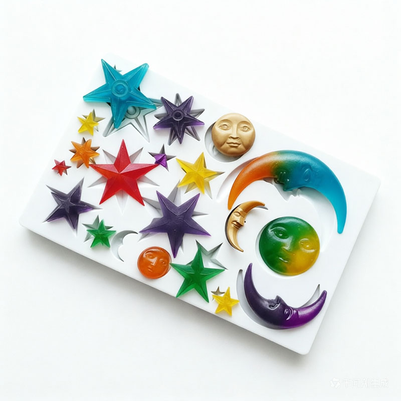 Sun Face Moon Stars Polymer Cl - огляд і ціна Art Craft Clay
