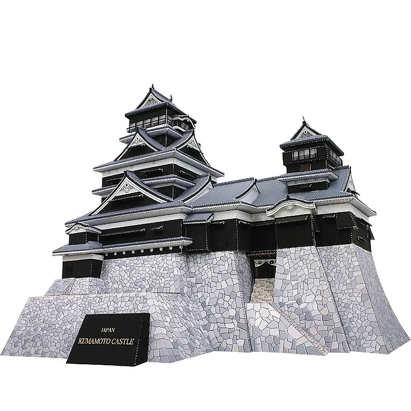 Japan Kumamoto Castle Mini 3D  - огляд і ціна Art Craft Building