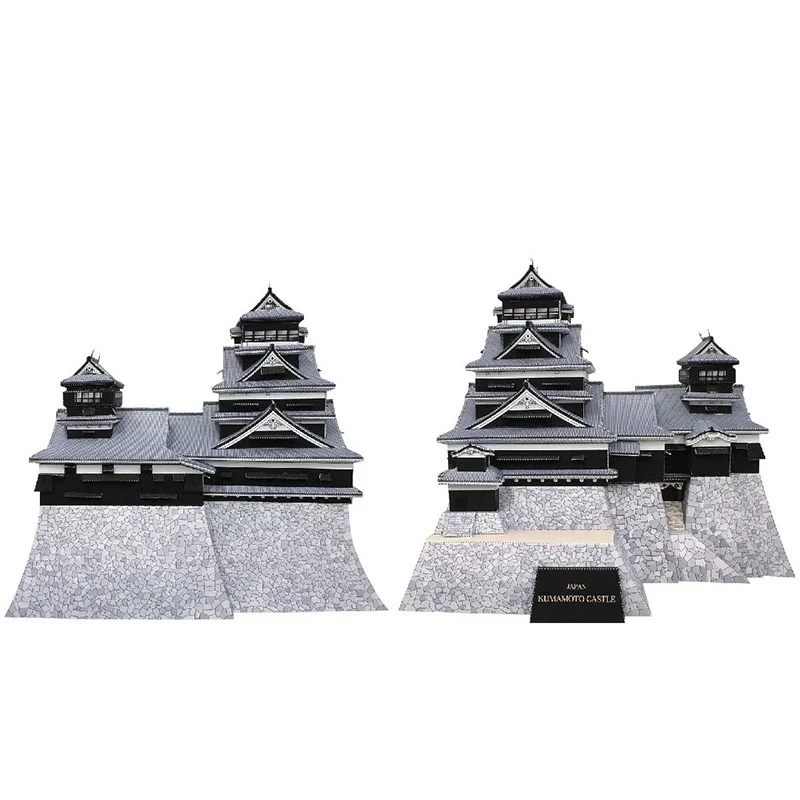 Japan Kumamoto Castle Mini 3D  - огляд і ціна Art Craft Building