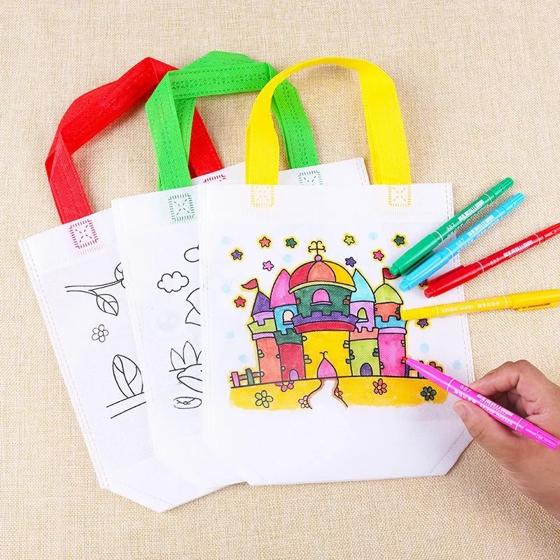 1-10pcs Sets DIY Graffiti Bag  - огляд і ціна Art Craft 4 Years Old