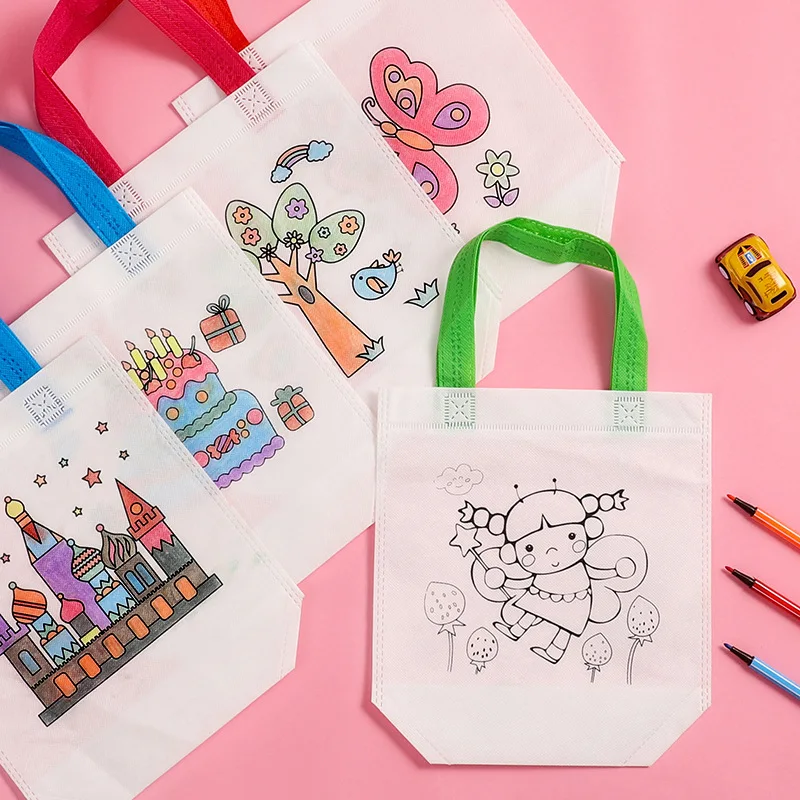 1-10pcs Sets DIY Graffiti Bag  - огляд і ціна Art Craft 4 Years Old