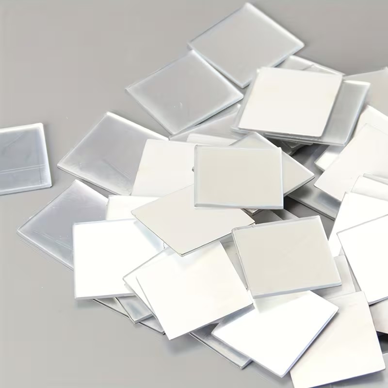 10*10MM 100Pcs Self-Adhesive G - огляд і ціна Art Craft Mirror