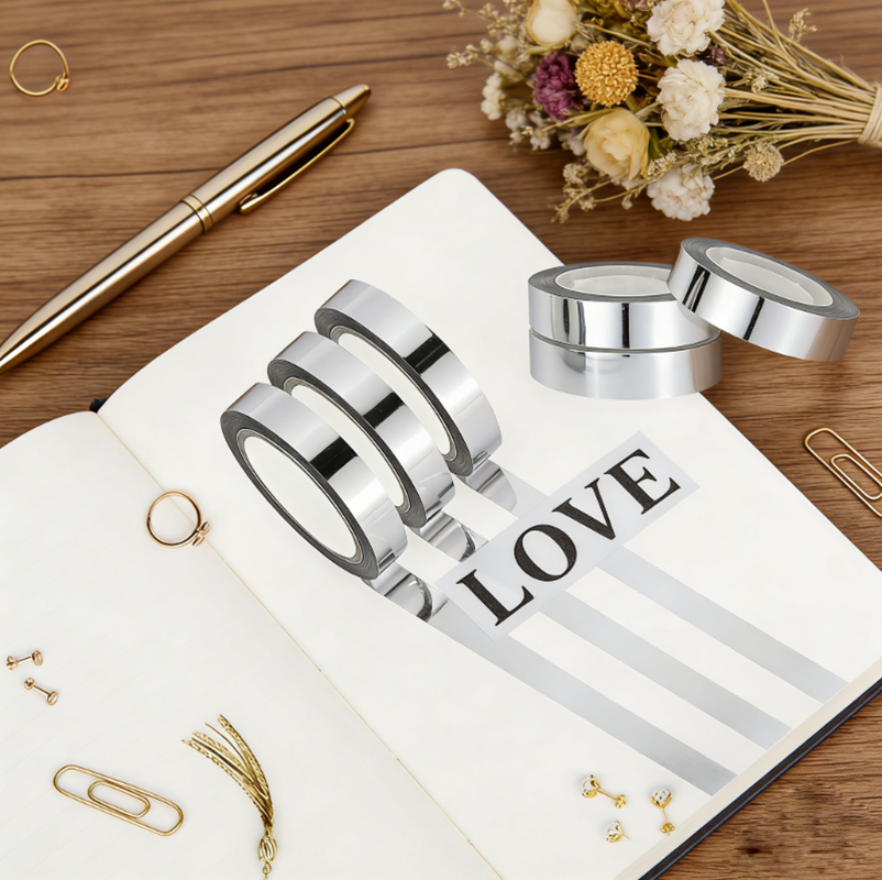Silvery Metallic Mirror Tape,A - огляд і ціна Art Craft Mirror