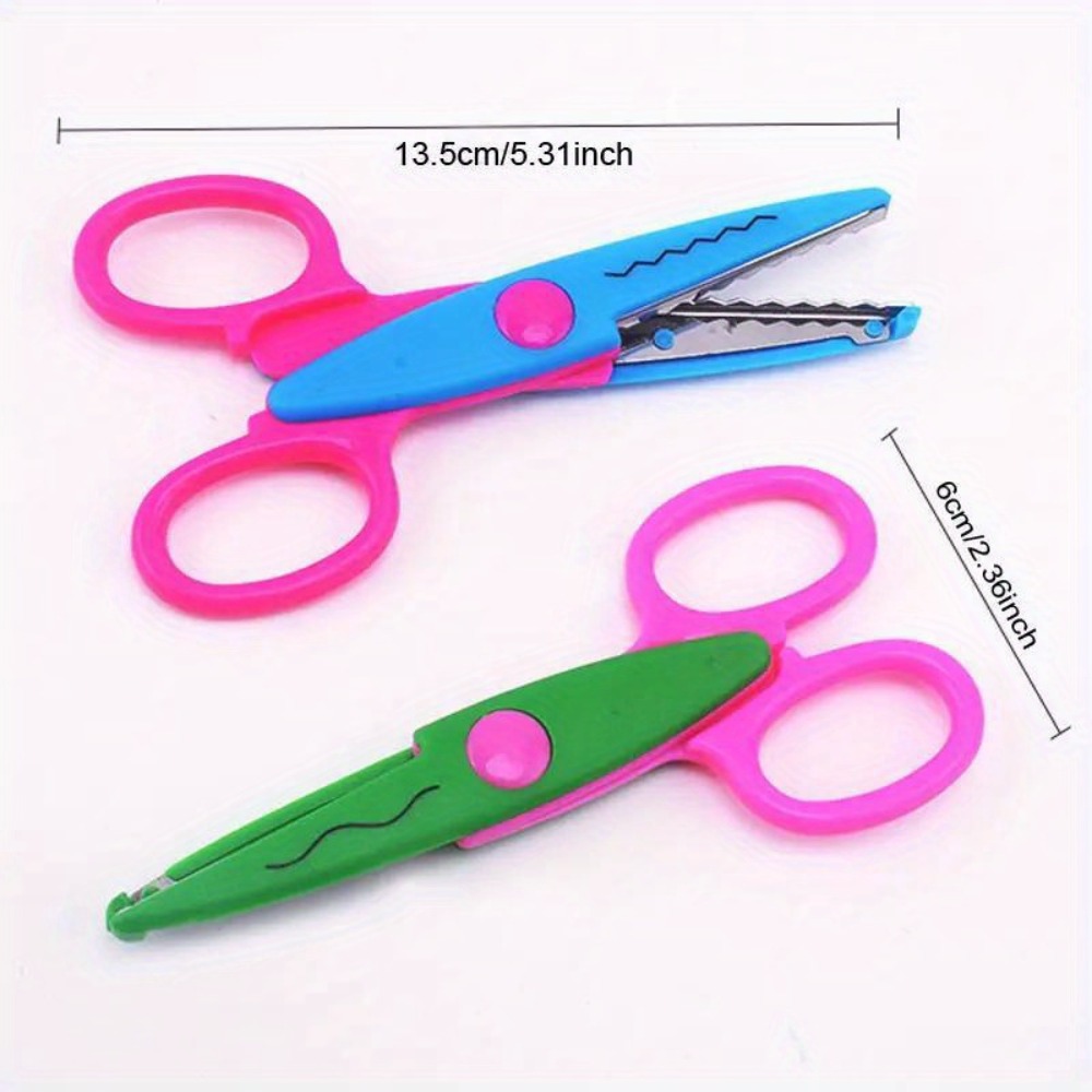 6Pcs/Set Decorative Wavy Sciss - огляд і ціна Art Craft 4 Years Old