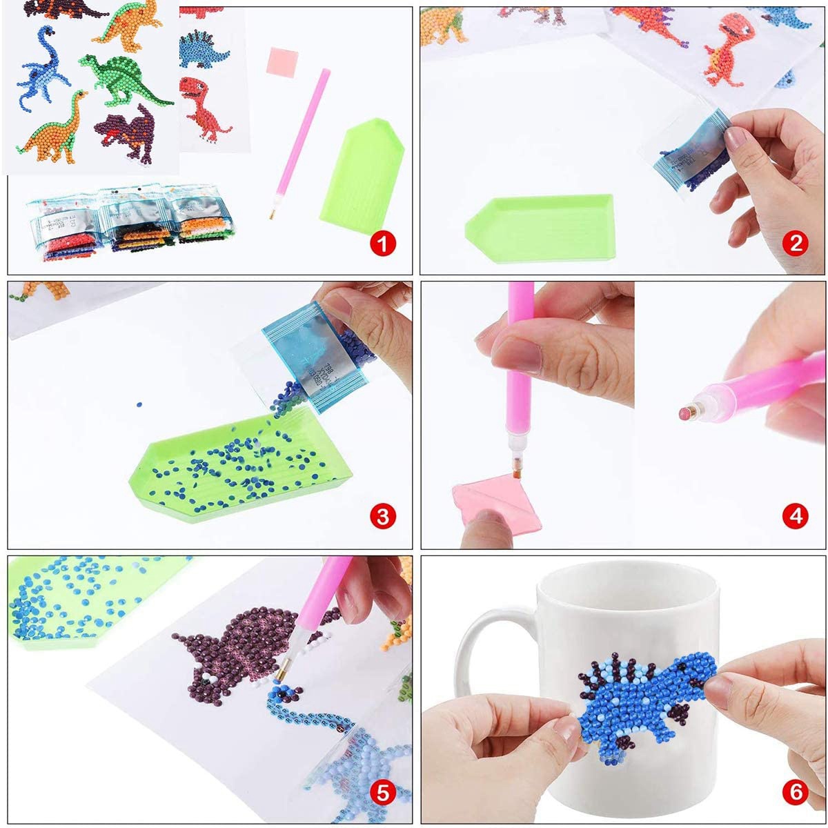 AEE6-Children's 5D Painting Pi - огляд і ціна Art Craft Picture
