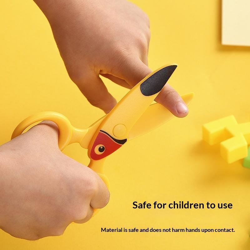 *3Pcs Kids Plastic Scissors Cu - огляд і ціна Art Craft Preschool