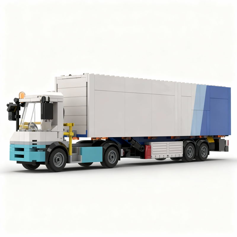 153pcs MOC City Cargo Electric - огляд і ціна Art Craft Christmas Ideas