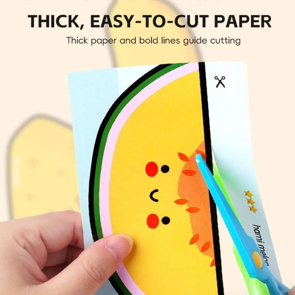 Safety Children Paper Cuttings - огляд і ціна Art Craft Preschool