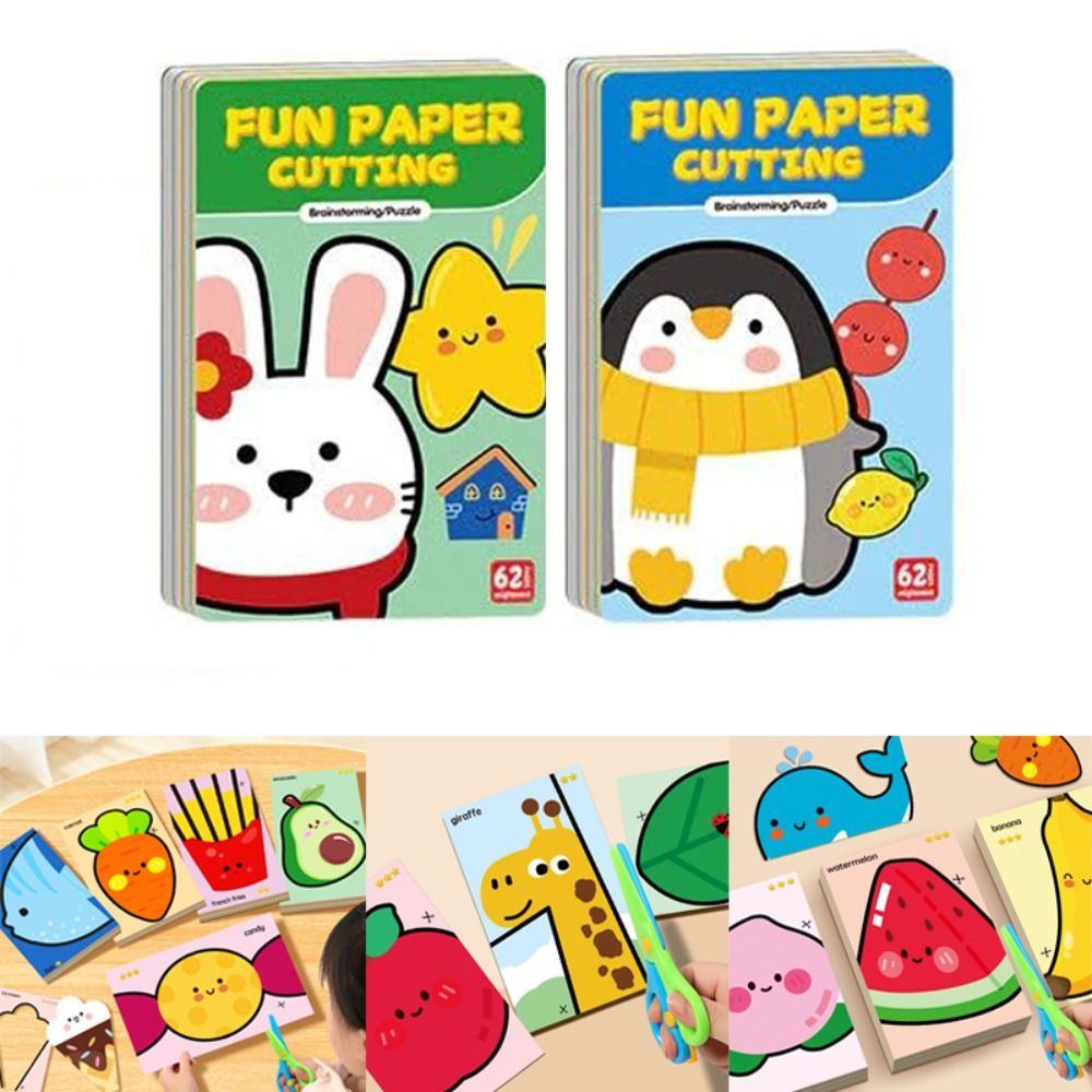 Safety Children Paper Cuttings - огляд і ціна Art Craft Preschool