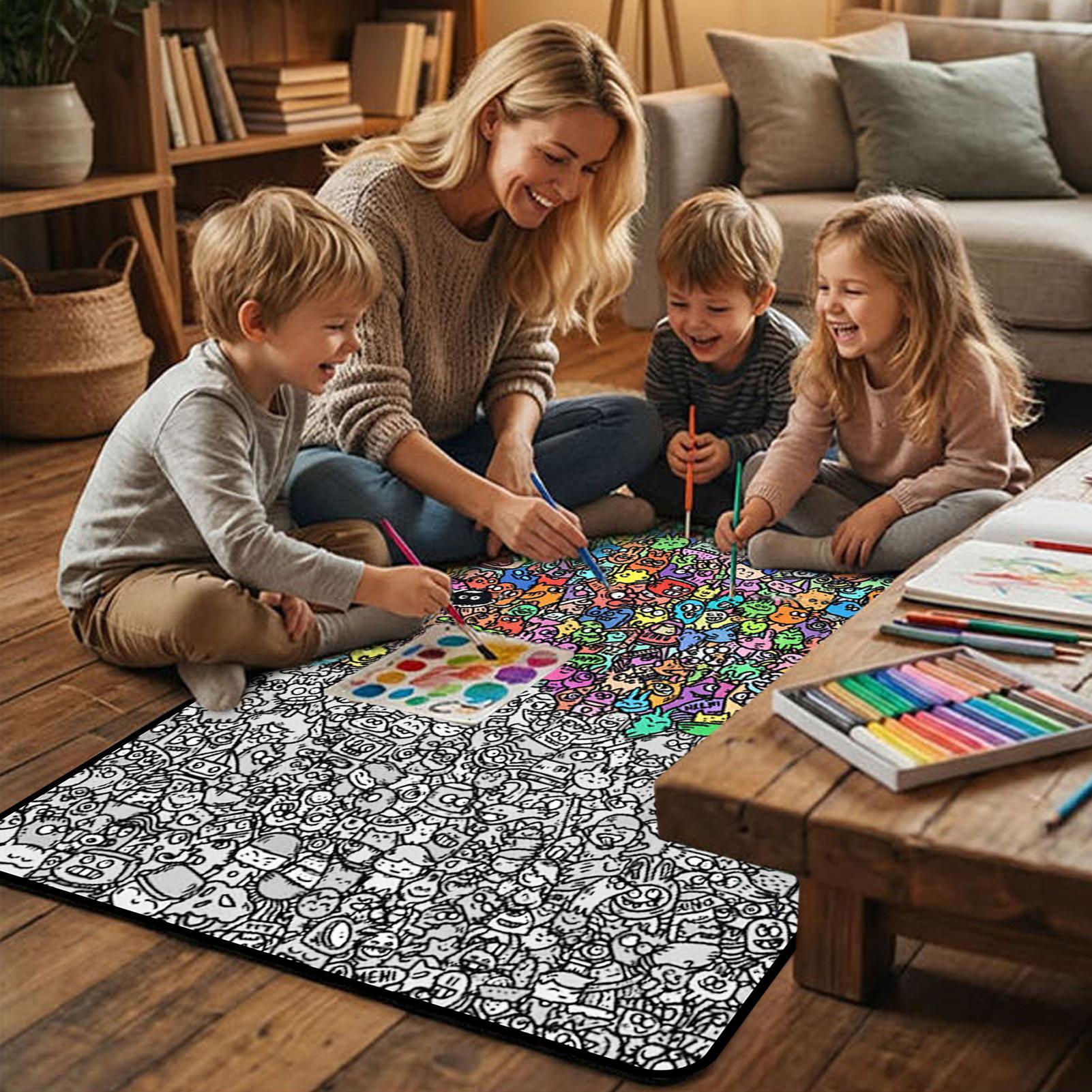 Coloring Blanket DIY Washable  - огляд і ціна Art Craft Preschool