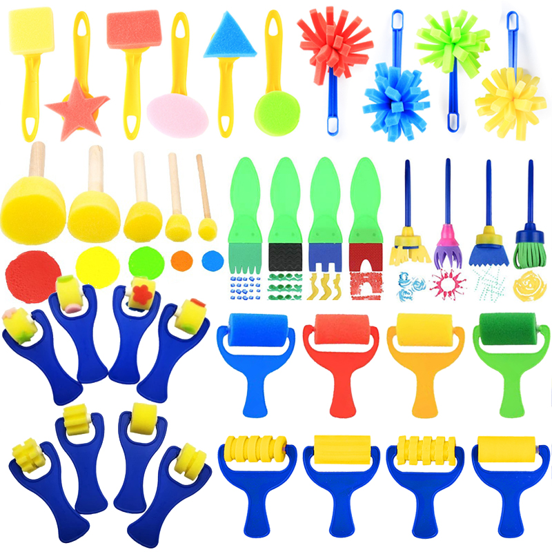 Children Drawing Sponge Toys A - огляд і ціна Art Craft 4 Years Old