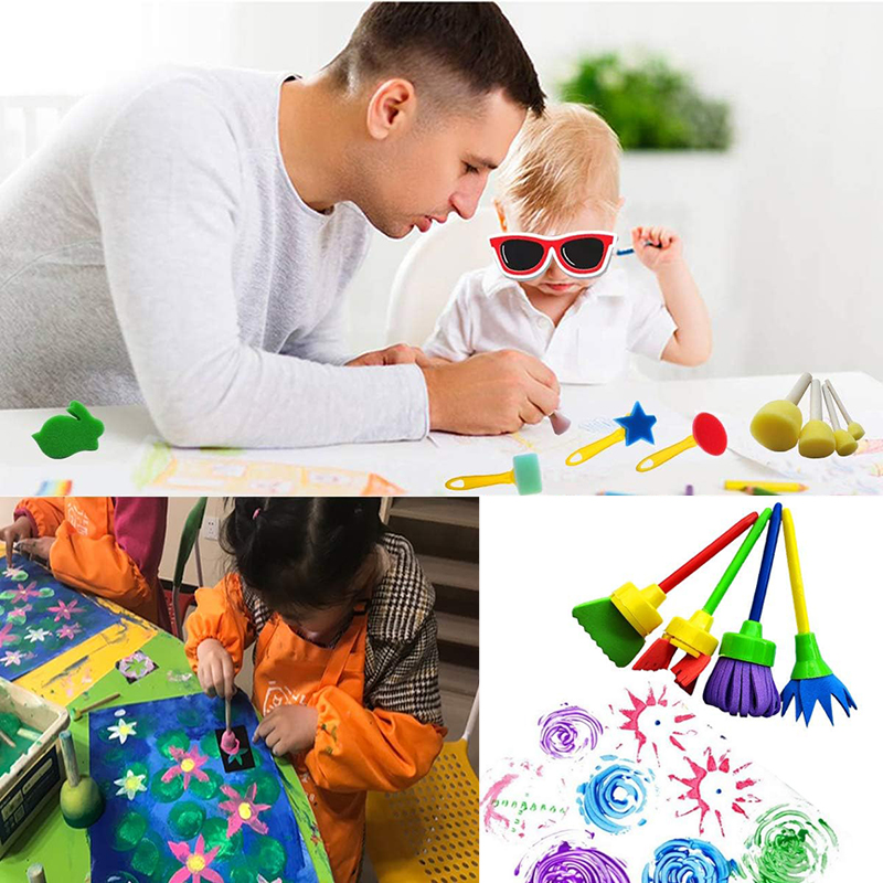 Children Drawing Sponge Toys A - огляд і ціна Art Craft 4 Years Old