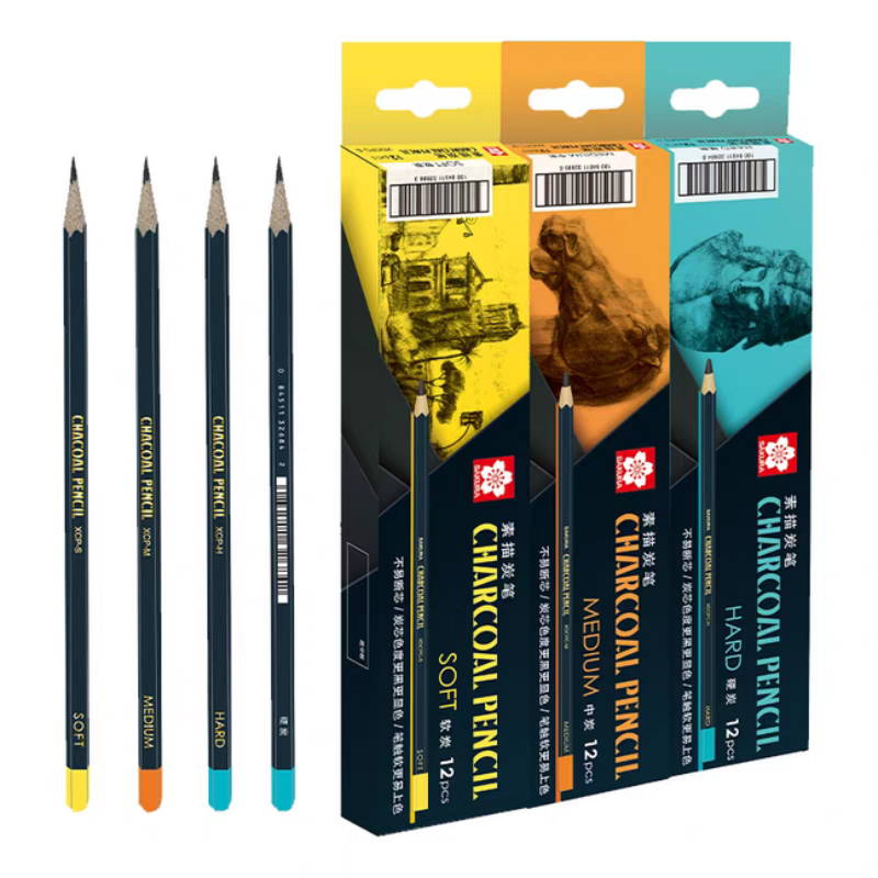 SAKURA Sketching Pencils Soft/ - огляд і ціна Chalk Pastel Set