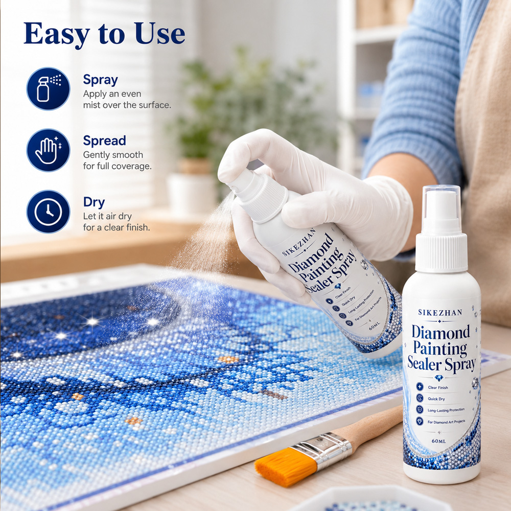 SIKEZHAN 3 Pack Diamond Painti - огляд і ціна Art Craft Picture