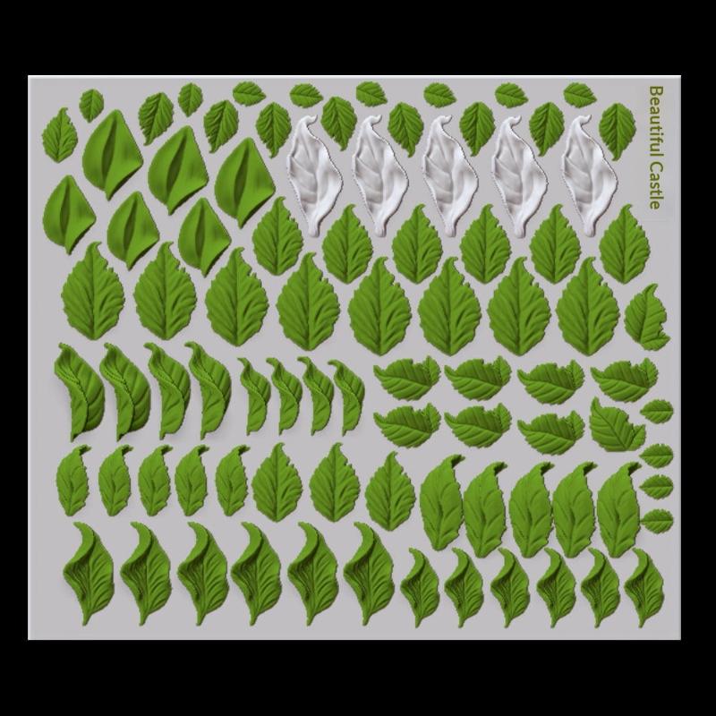 Miniature Leaf Silicone Mold 3 - огляд і ціна Art Craft Clay