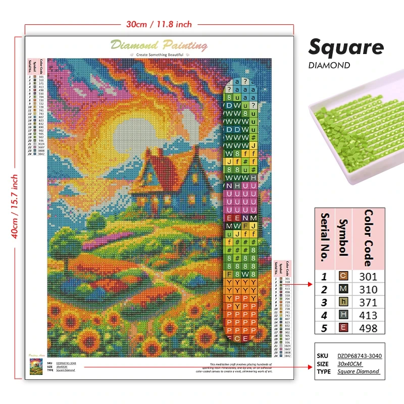 5D DIY Diamond Painting Kit Ne - огляд і ціна Art And Craft New York
