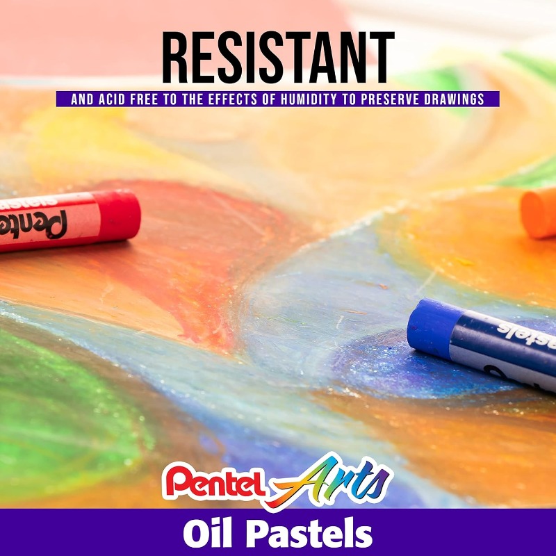 Pentel Arts Oil Pastel Set 6/1 - огляд і ціна Chalk Pastel Set