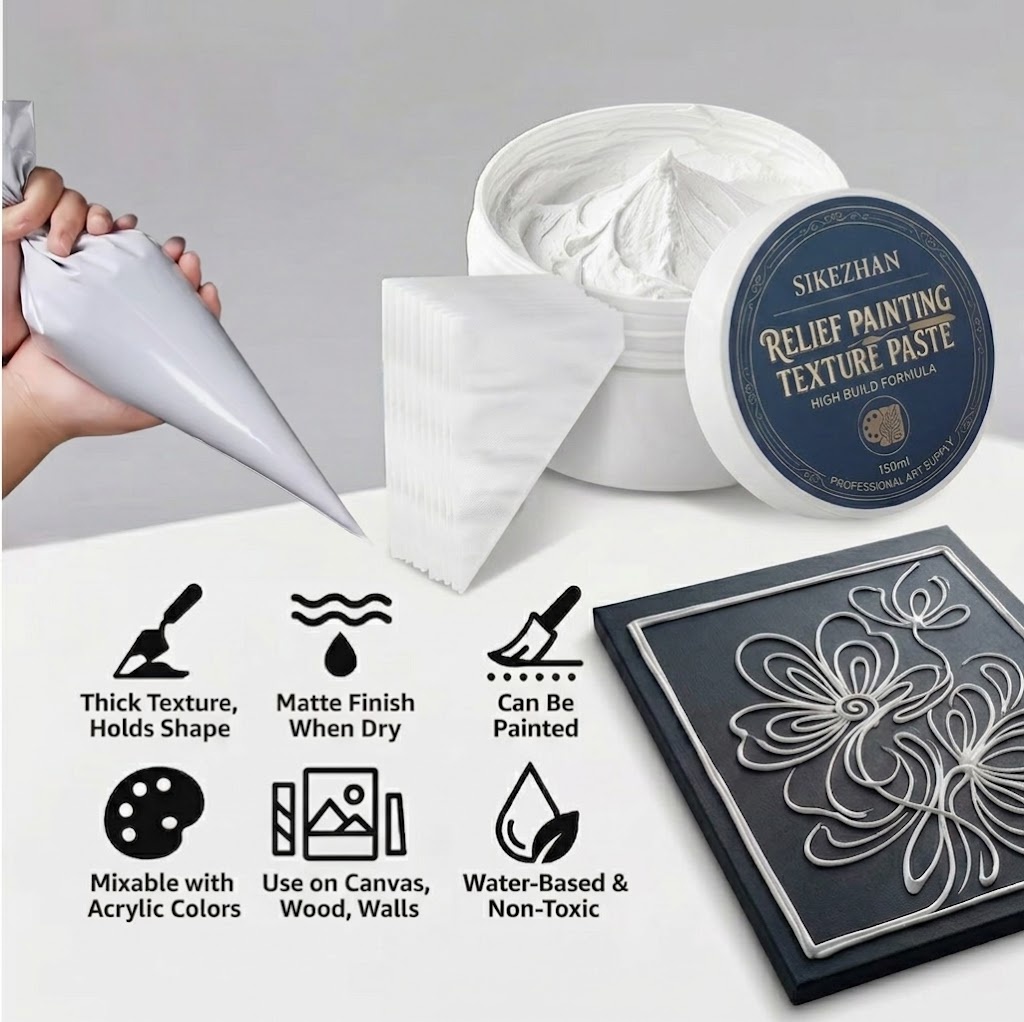 150ml High Build Relief Textur - огляд і ціна Art Craft Building