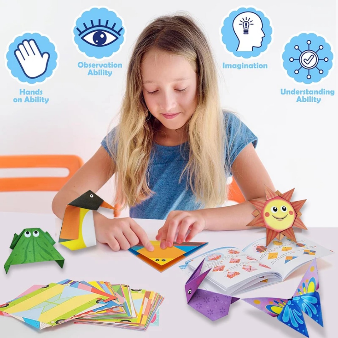 New Origami Kit 30 Sheets Orig - огляд і ціна Art Craft 4 Years Old