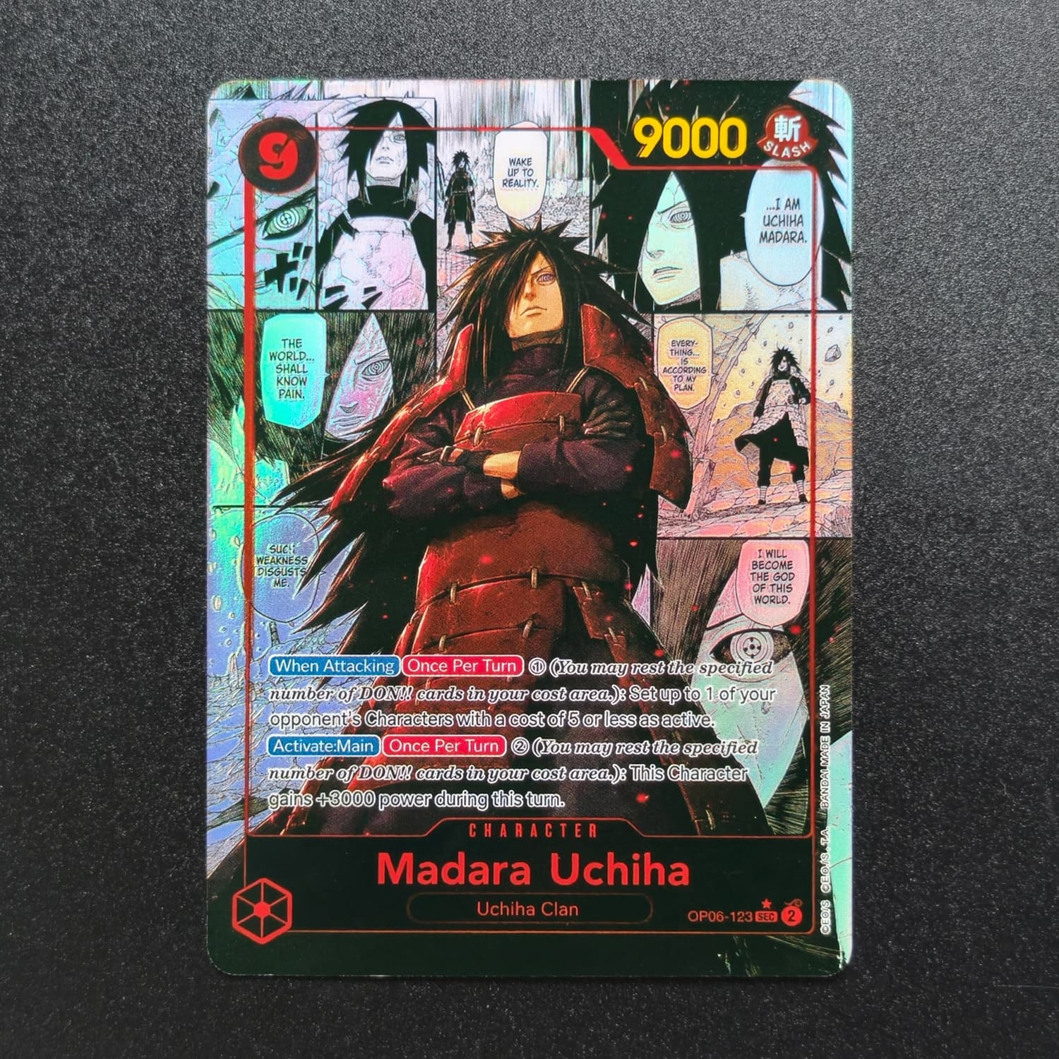 DIY Madara Uchiha Itachi Obito - огляд і ціна Art Craft Games