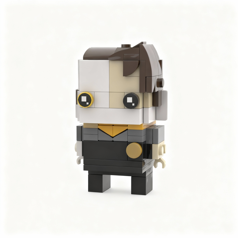 153pcs MOC BrickHeadz Lt Cmdr  - огляд і ціна Art Craft Building