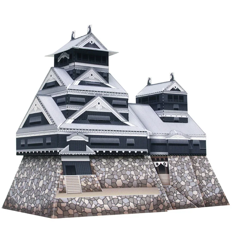 Japan Kumamoto Castle Folding  - огляд і ціна Art Craft Building