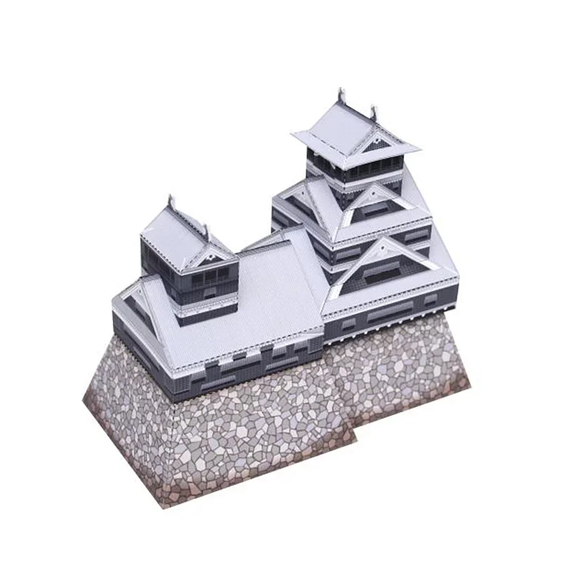 Japan Kumamoto Castle Folding  - огляд і ціна Art Craft Building