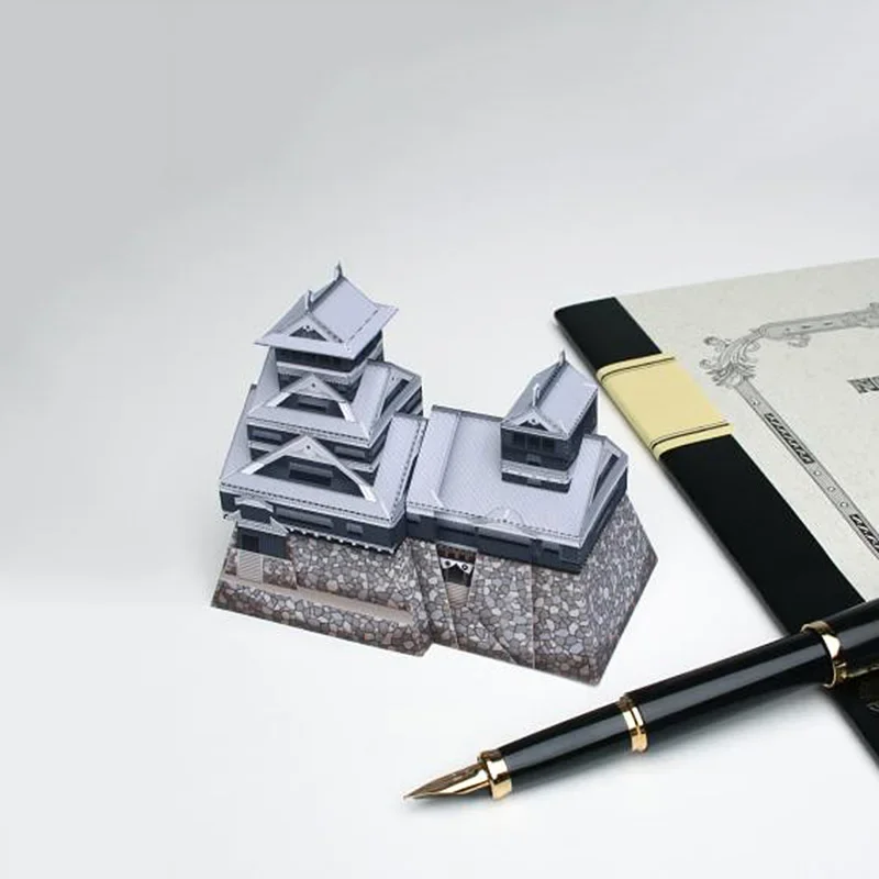 Japan Kumamoto Castle Folding  - огляд і ціна Art Craft Building