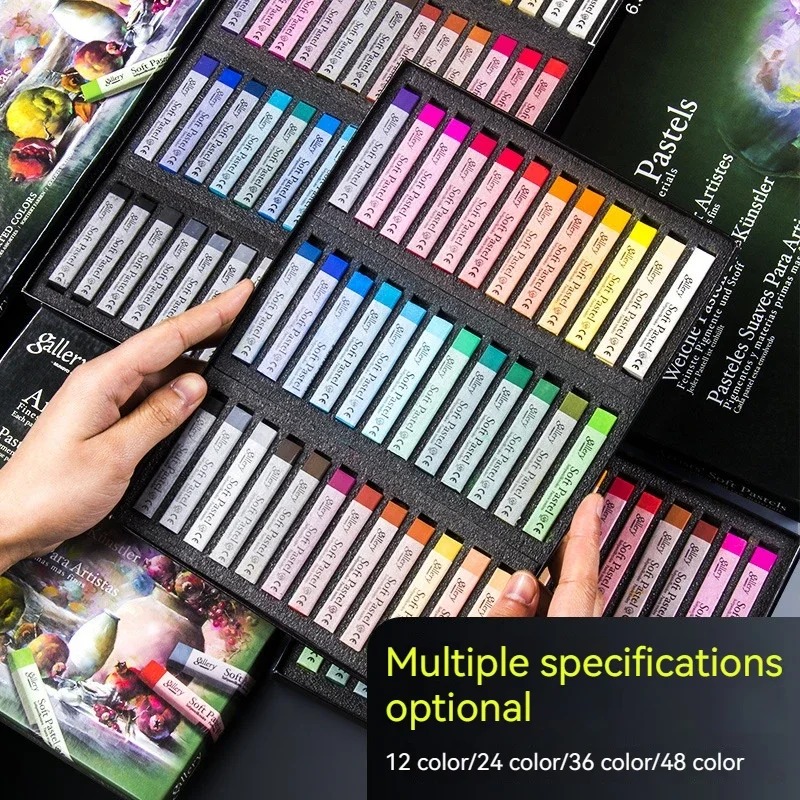 Professional Soft Pastel Squar - огляд і ціна Chalk Pastel Set